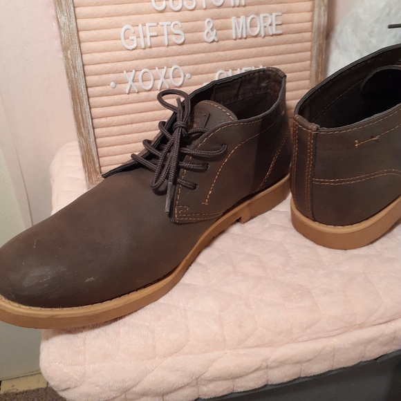 Men's Levi's sz 8 Arnold Brown boots - Picture 4 of 8